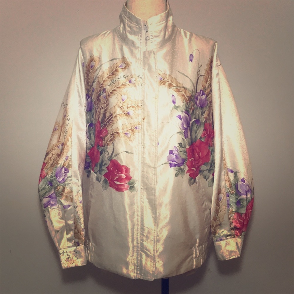 Vintage Playboy 🐰 Metallic look Romper Jacket .